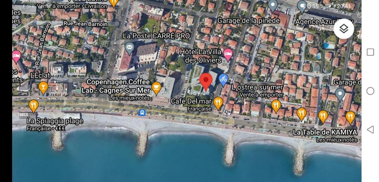 Appartement 6 Personnes Face A La Mer Cagnes-sur-Mer Exterior foto